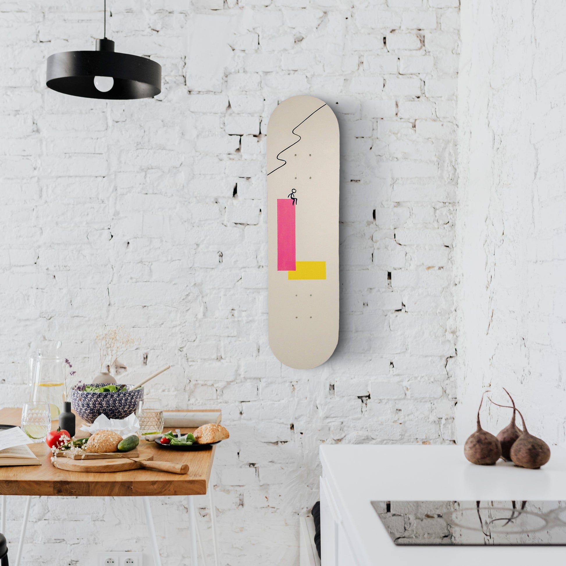 Skateboard Wall Art Set –
